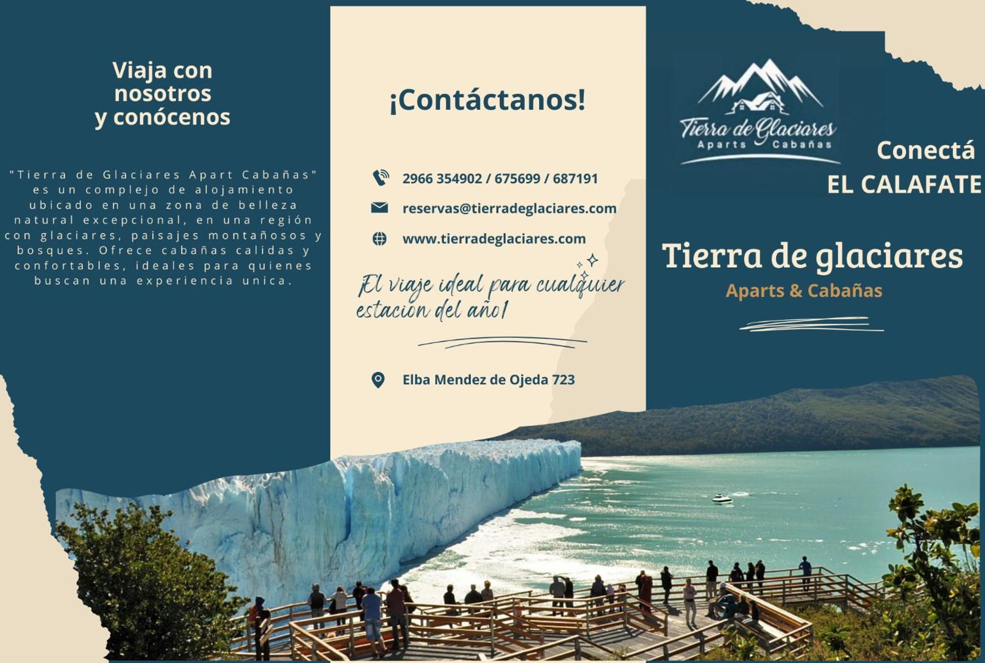 Hotel Cabanas Aparts Tierra De Glaciares El Calafate Eksteriør billede